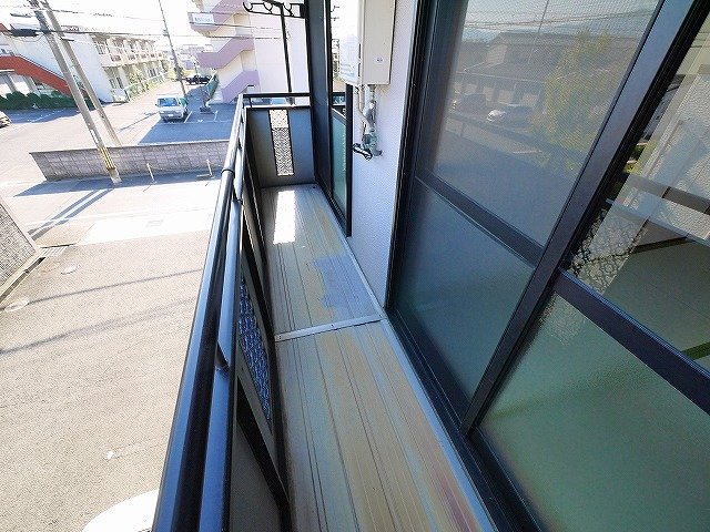 バルコニー　落ち着いた時間を過ごせるバルコニーです