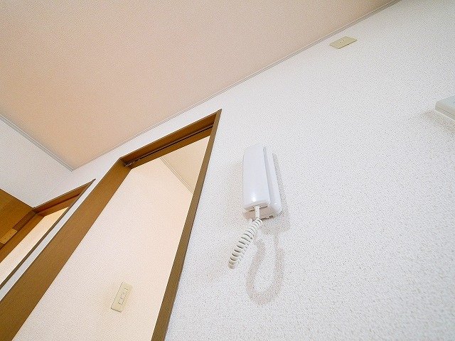 セキュリティ　インターホンが付いてます