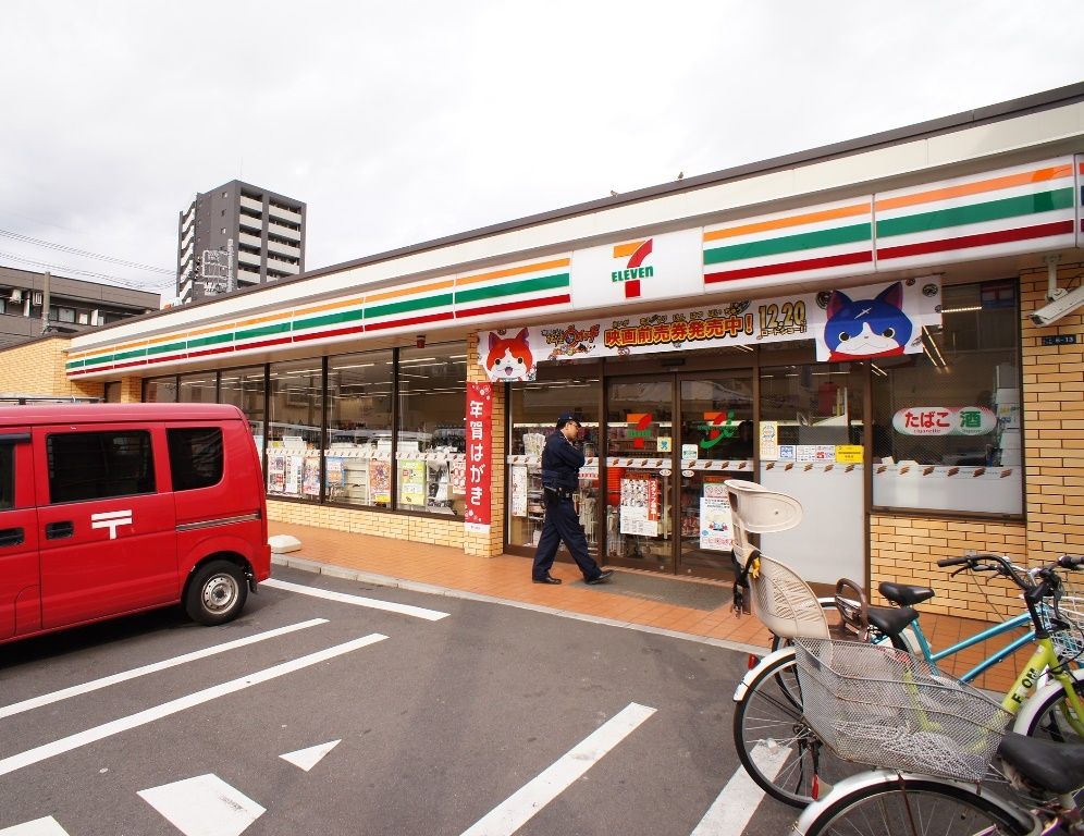 コンビニ　セブンイレブン川崎元木2丁目店（コンビニ）まで630m