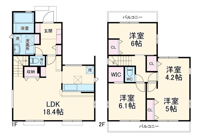 Sumai-to船橋市八木が谷04の間取り写真