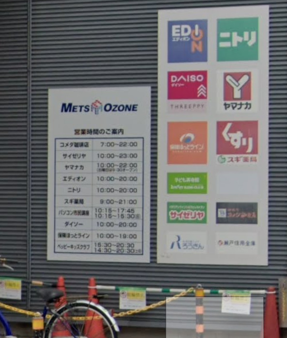 ドラックストア　スギ薬局 メッツ大曽根店（ドラッグストア）まで283m