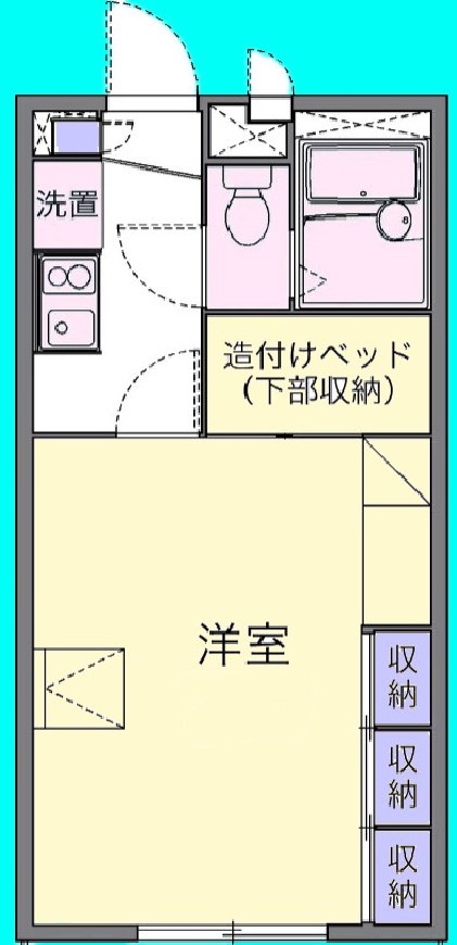 ウイロウの間取り写真