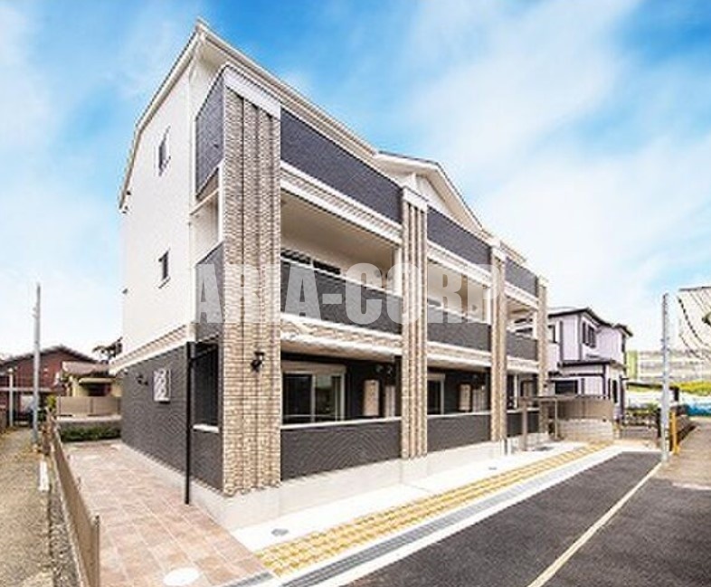 建物外観　2019年完成、大手ハウスメーカー施工デザイナーズアパート！