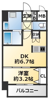 SOAR SINNAGATAの間取り写真