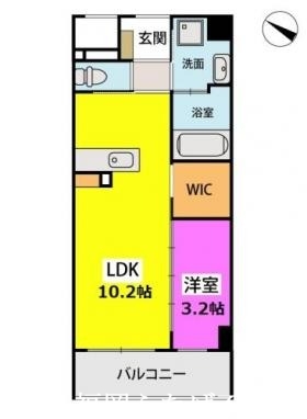ノイエス ラントの間取り写真