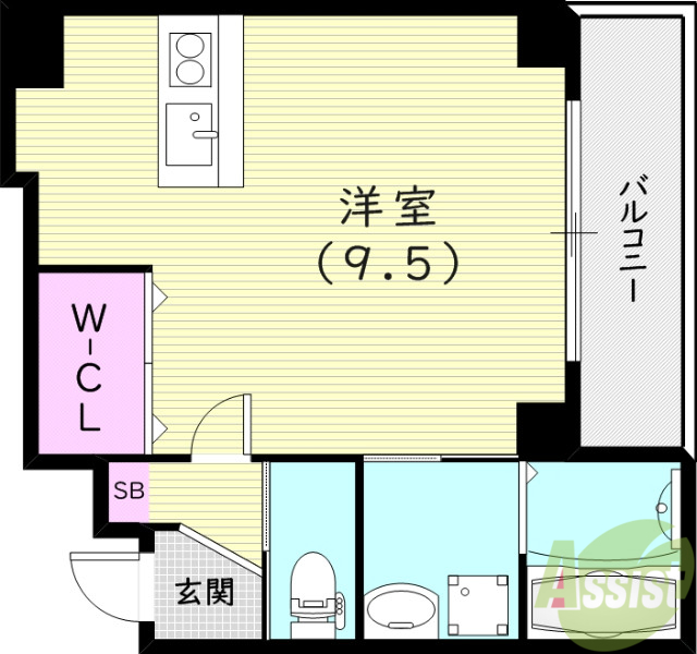 SOL池田の間取り写真