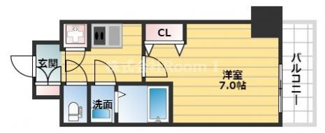 ファーストステージ心斎橋EASTの間取り写真