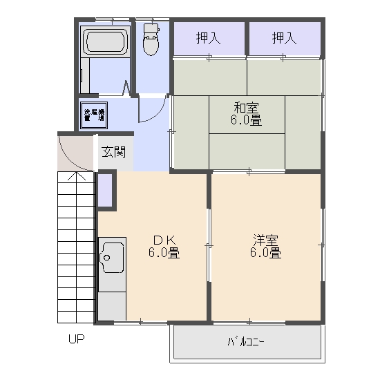 グレイス古庄の間取り