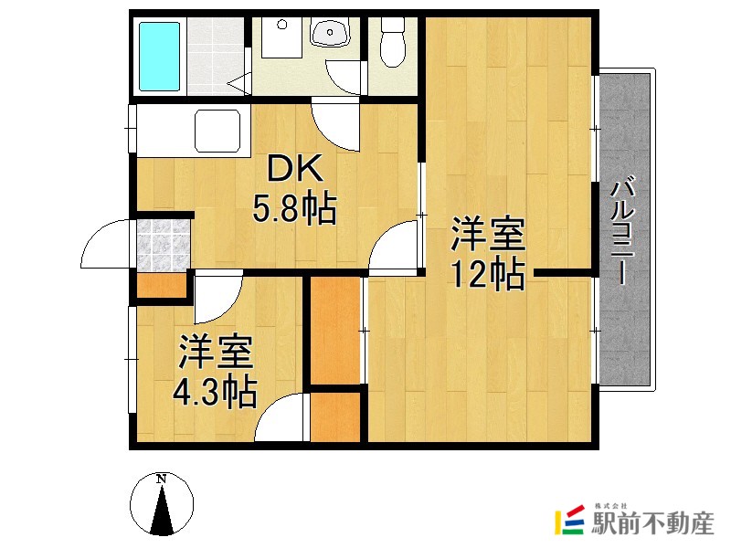 サンシティハイム_間取り_0