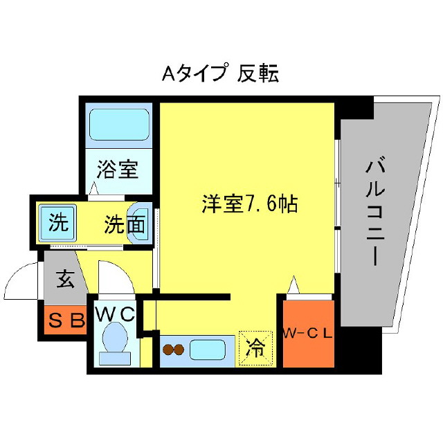 ウィスタリア京橋の間取り