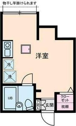 東京都板橋区前野町３（アパート）の賃貸物件の間取り