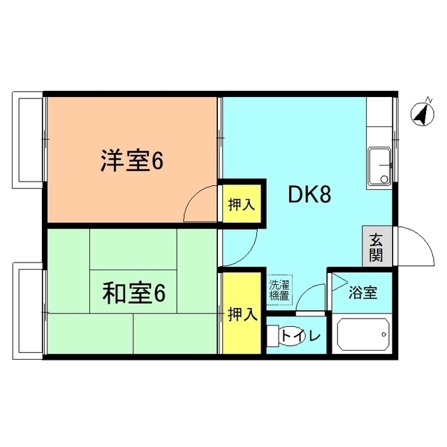 ベルゾーネ今井の間取り