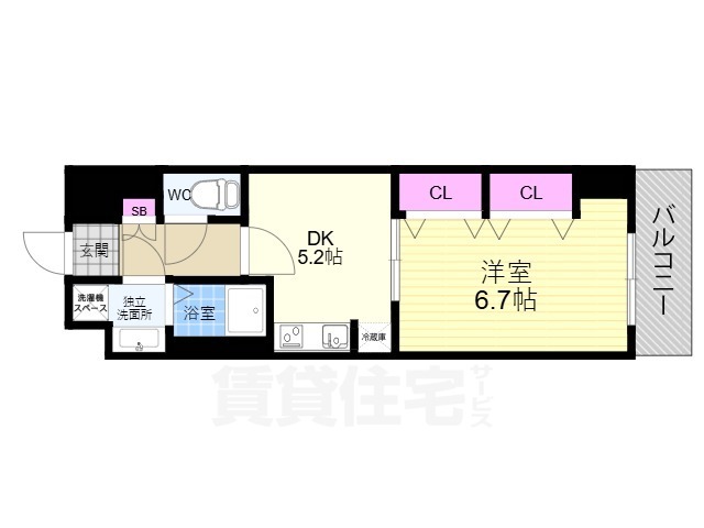 アーバネックス室町の間取り