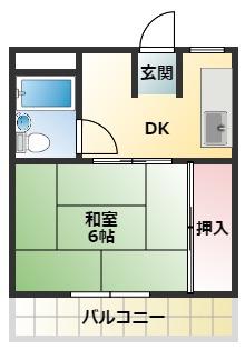 パーソナルハイツ垂水の間取り