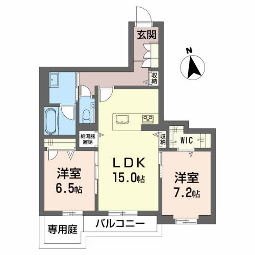 アンフィール泉が丘の間取り