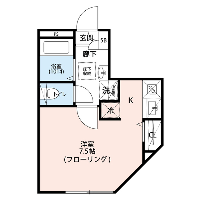 ブルーベイの間取り