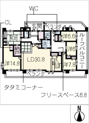 パサージュＹ・Ｏの間取り