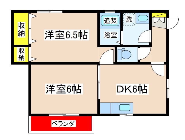 リラシャンテの間取り