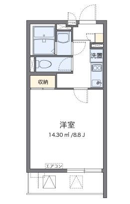 【川口市八幡木のマンションの間取り】