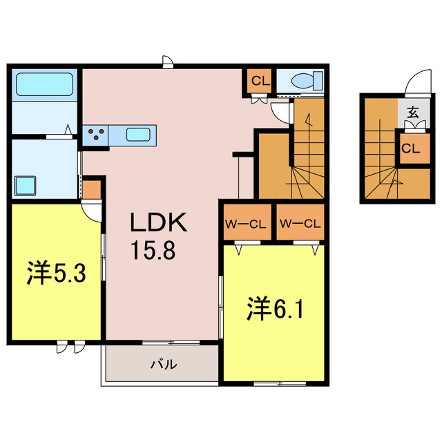 Residence　GAKUの間取り