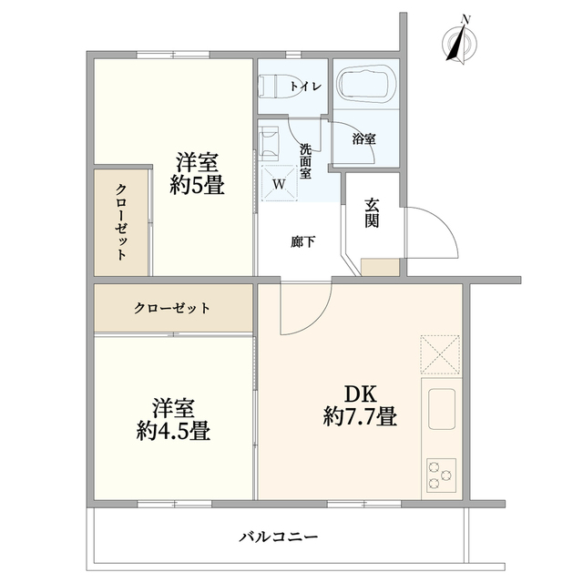 町田サンハイムの間取り