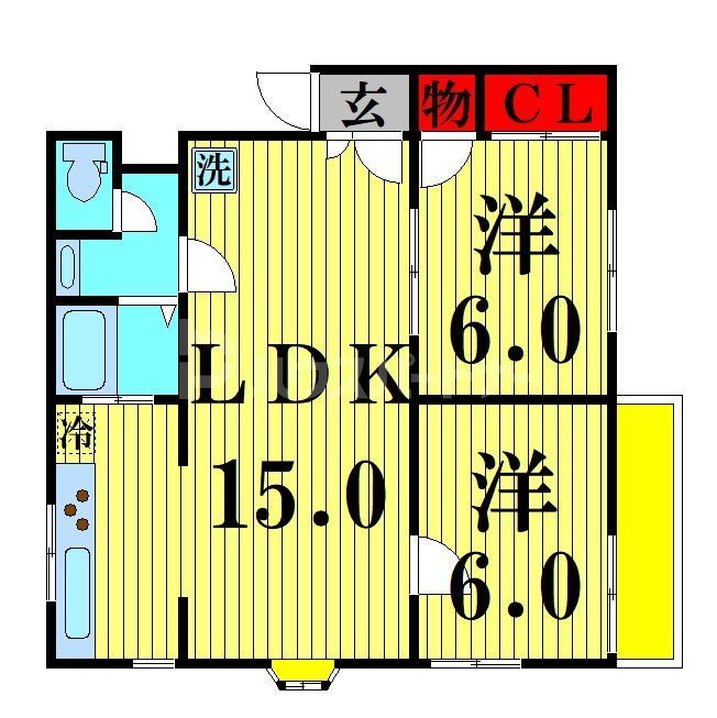 【蓮田ビルの間取り】