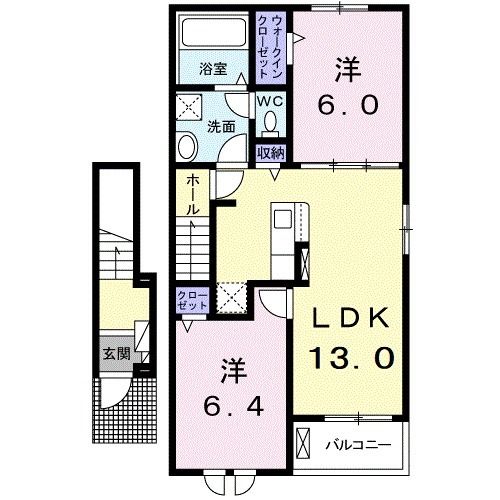 栗原志波姫館　参番館の間取り