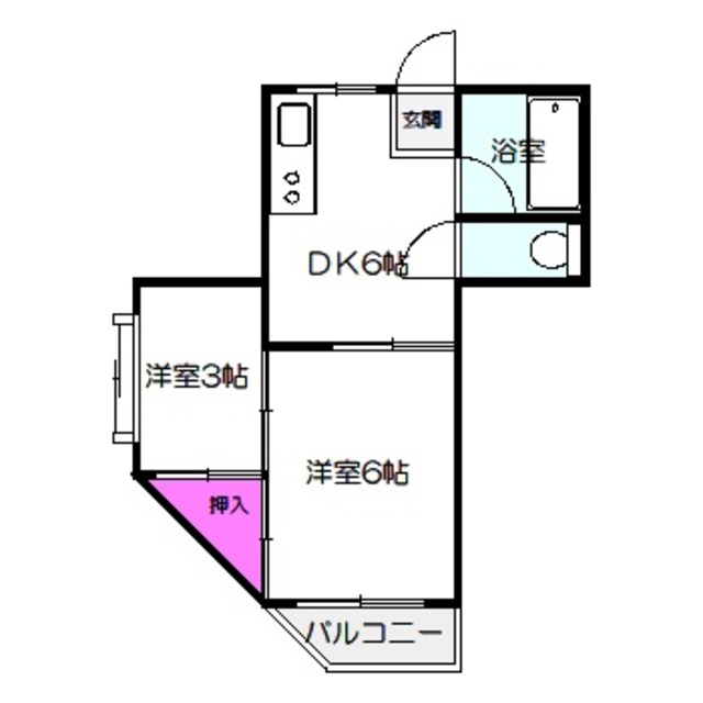 辻本マンションの間取り