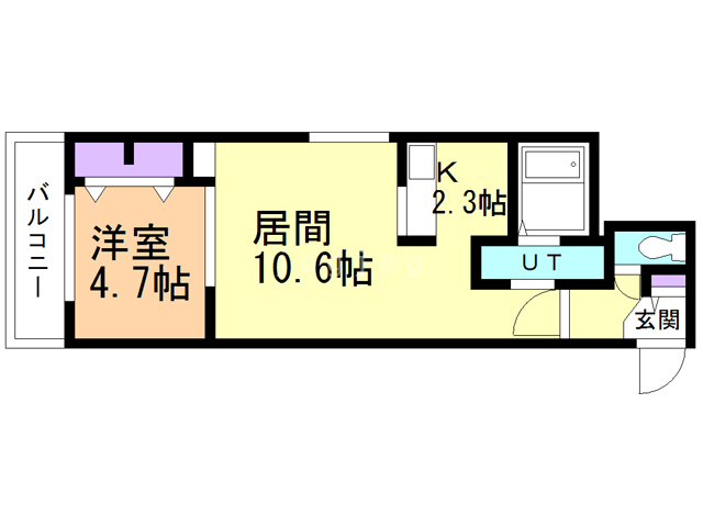 ラ・コーザＮ１０の間取り