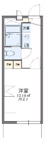 レオパレスソフィア中原の間取り