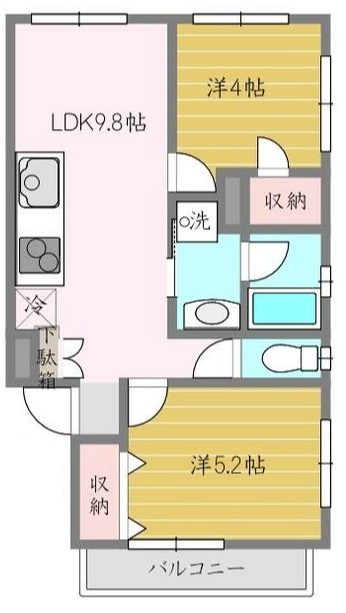 練馬区豊玉北のマンションの間取り