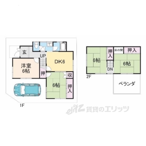 交野市私部西のその他の間取り