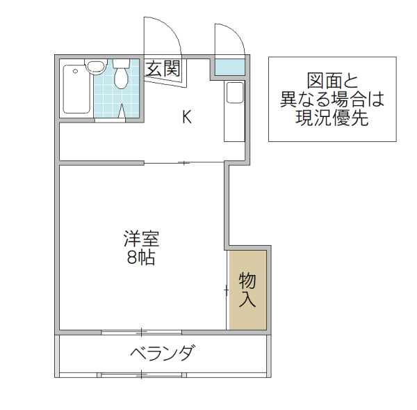 秋葉マンションの間取り