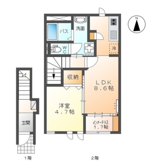 カンパニュラの間取り