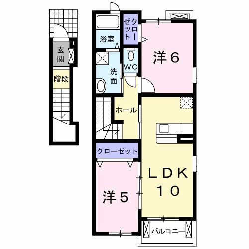 フィオーレの間取り