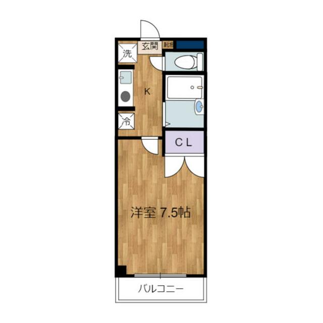 クレスト多摩センターの間取り