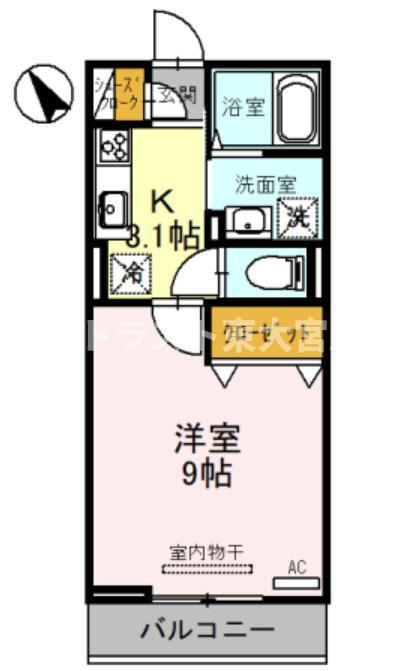 グラセフルの間取り