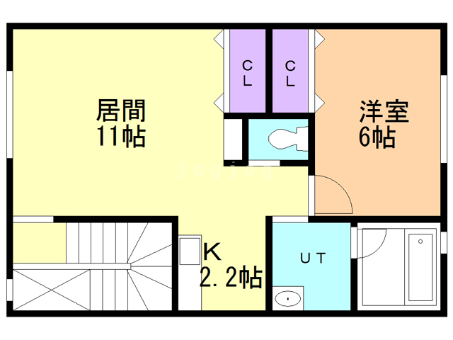 フェリオ古館の間取り