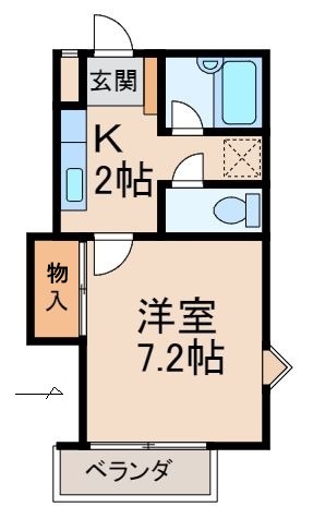 グリーンフル平松の間取り