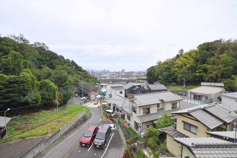 【広島市西区山手町のマンションの眺望】