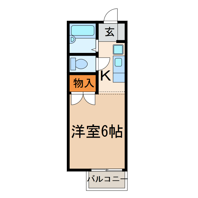 パスウェイシンコーIIの間取り