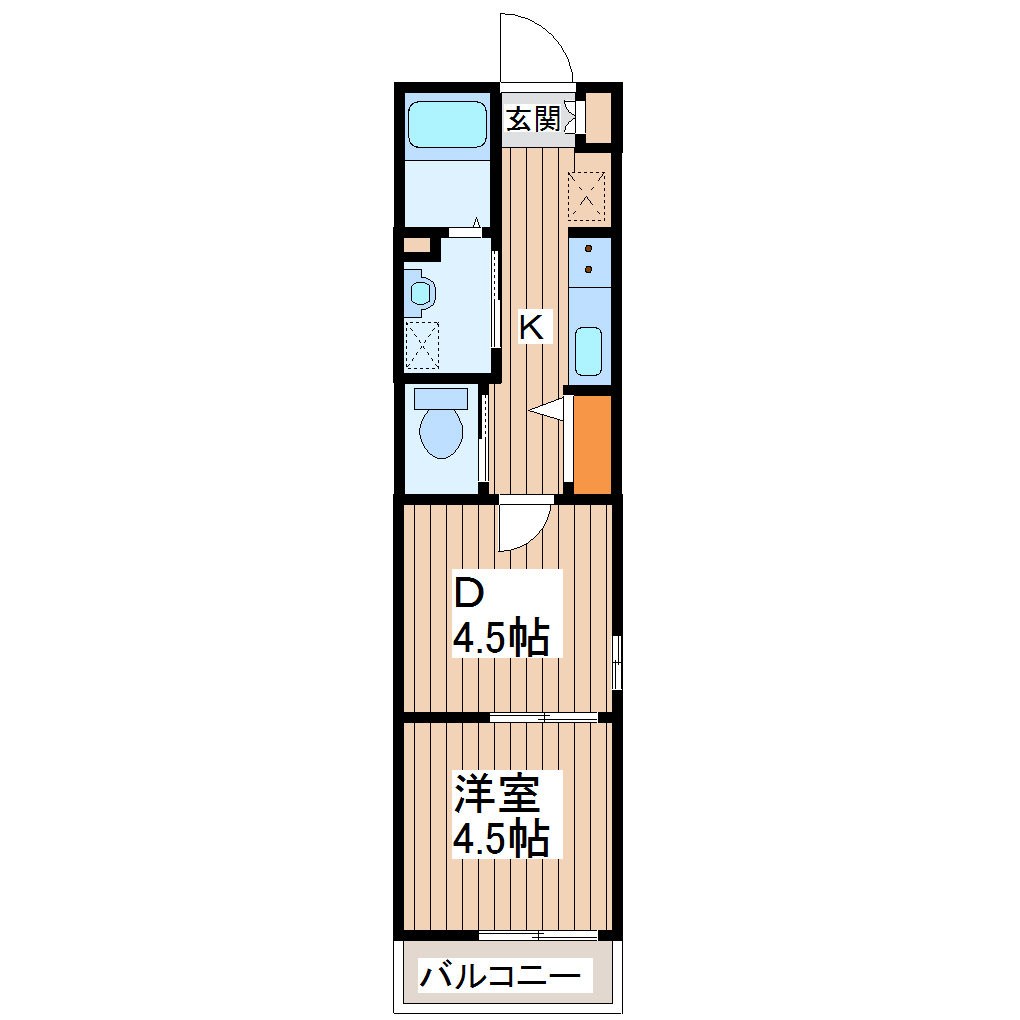 ソルテラ土樋の間取り