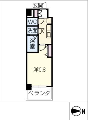 ＳＯＬメイクス浄心天神山の間取り