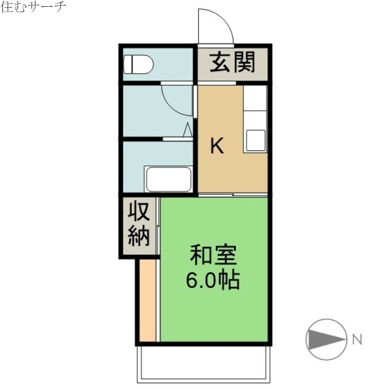 マンション太平洋の間取り