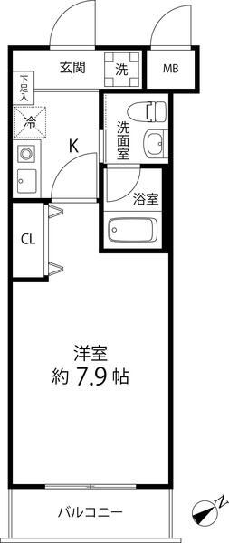 座間市相模が丘のマンションの間取り