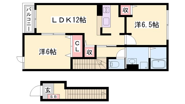 パストラルIIの間取り