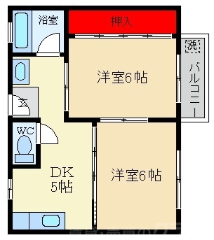 巽マンションの間取り