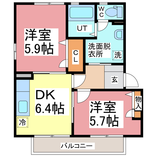 Plat　riziereの間取り