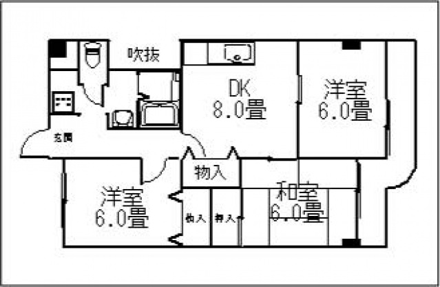 大翔第一ビルの間取り