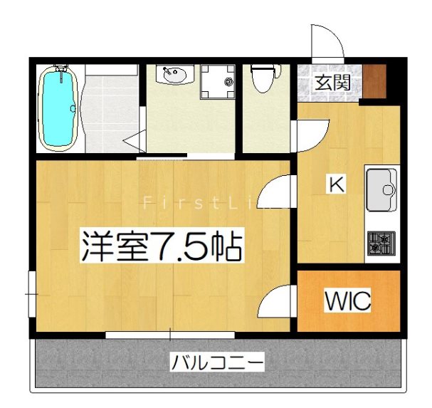 KTIレジデンス御陵の間取り